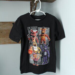 FNAF Size M 7-8 Five Nights at Freddy's tshirt
